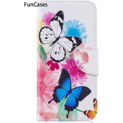 Plum Blossom Soft TPU Cases For Redmi Note 7 Pro Portable Redmi accesorios Note 7 7A 7S PU Leather Book Wallet Phone Case hongmi