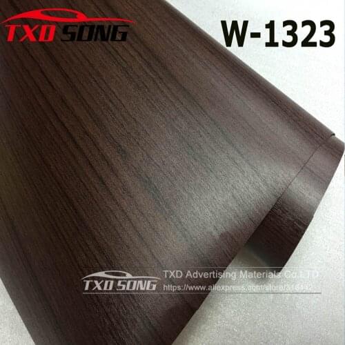 Free shipping W1323 Wood Grain PVC sticker Wood Film styling Wood PVC film internal decoration wood grain pvc vinyl film sticker