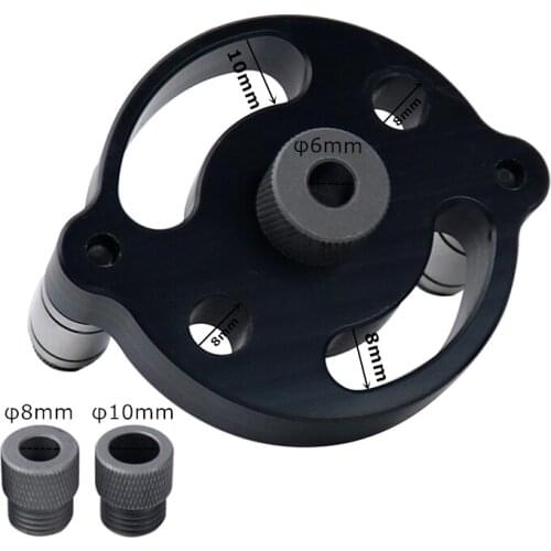 Woodworking Pocket Hole Jig 6/8/10mm Self-centering Vertical Doweling Jig Drill Guide For Locator Hole Puncher Carpentry Tools