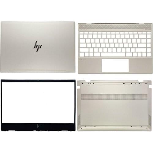 New Laptop TOP Back Cover/Front Bezel/Palmrest/Bottom Case For HP ENVY X360 13-AH 13-AH0006TU TPN-W136 TOP Case Gold L24167-001