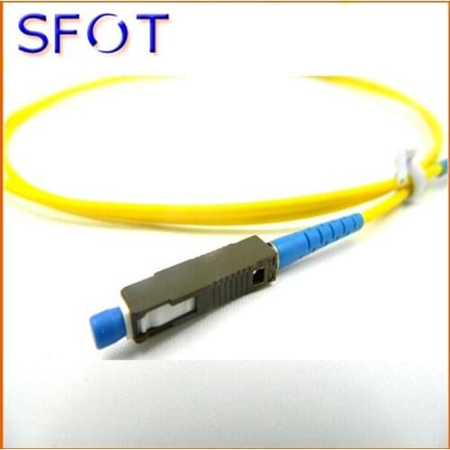 Fiber Optic Patch Cord, MU/UPC-MU/UPC SX SM fiber optic patch cord, PVC, 2.0mm