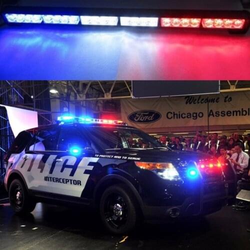 Police Auto Roof led flash light Strobe Warning lamp Fire Ambulance Danger Signal led bar Automotive Caution led dirivng lights