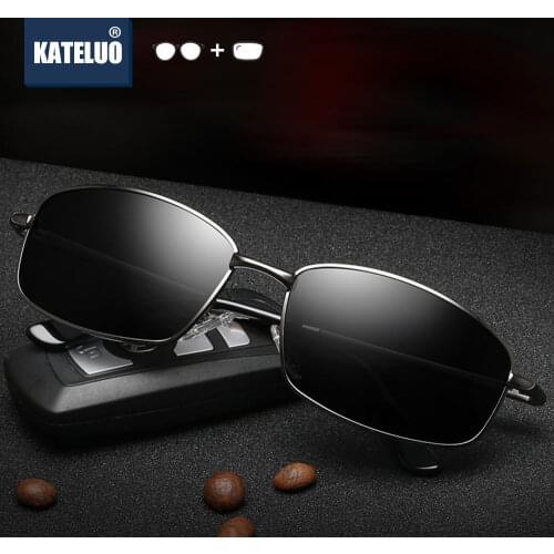 KATELUO Brand Designer Sunglasses Polarized Prescription Glasses Mens Optical Eyeglasses Glasses Myopia Eyeglasses Glasses 2236