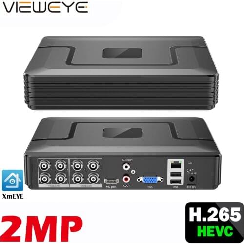 XMeye Face Detect Audio H.265+ Hi3521D 5MP 8CH 8 Channel Surveillance Video Recorder Hybrid WIFI 6 in 1 TVI CVI NVR AHD CCTV DVR