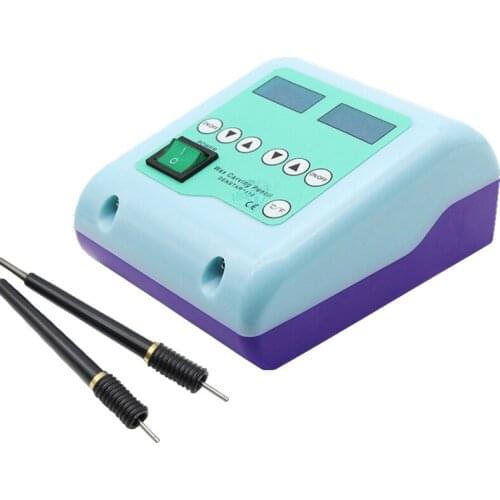 1sets Dental Handle Wax Carving Heater kit with 6 Wax Tips+2 Pens Pot