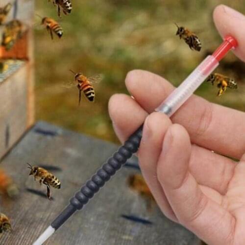 2pcs Beekeeping Grafting Tool Bee Queen Larva Apiculture Retractable Grafting Equipment Supplies Insect Needle Breeders Tools