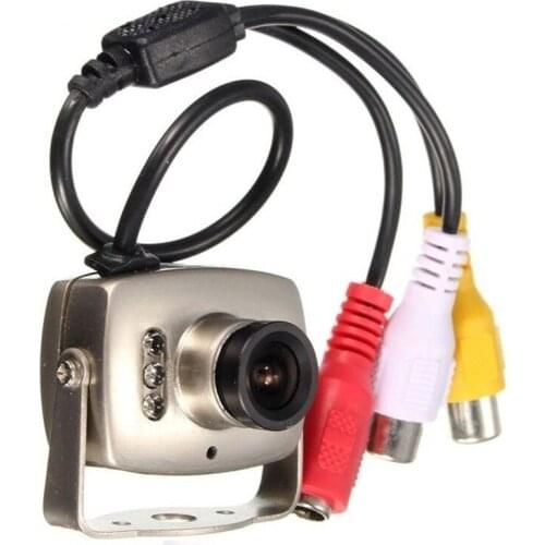 208C Mini Camera 120 Degree Wide Angle Lens 600TVL Mini Micro Camera FPV PAL/NTSC Night Vision Monitoring Mini Infrared Camera