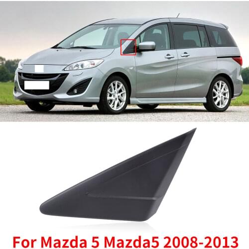 CAPQX For Mazda 5 Mazda5 2008 2009 2010 2011 2012 2013 Front Window Glass Triangle Plate Corner Triangle Garnish Panel