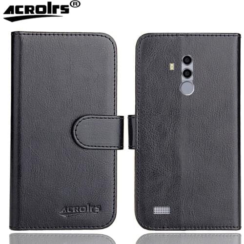 Leagoo T8 Case 6 Colors Dedicated Leather Exclusive Special Crazy Horse Phone Cover Cases Credit Wallet+Tracking