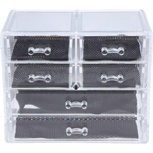 Home Cosmetics Make Up And Jewelry Storage Box Display Beauty