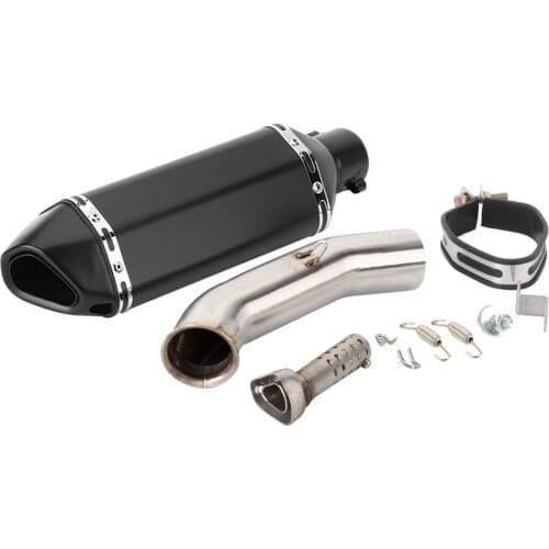 For KTM DUKE 390 RC390 DUKE 125 2017 2018 2019 RC 390 DUKE 250 RC125 Motorcycle Exhaust Pipe And Link Pipe Full System