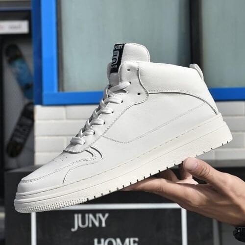 Genuine Leather Mens Boots Luxury Brand Lace Up Mens Sneakers Man Casual Shoes Handmade Male Footwear Leisure Walk Ankle Boots