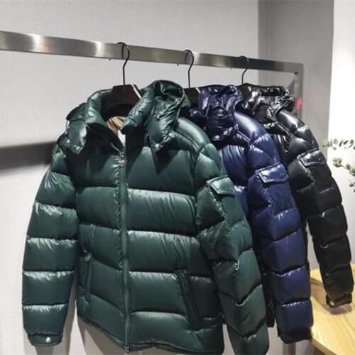 Men Women designer Luxury Brand Couples Down Jacket Coats Hooded Parkas For Girl Warm Winter Black Top quality Down Jacket Coat