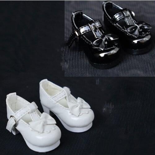 1/6 scale BJD bow lolita shoes boots for BJD YOSD BB doll accessories,Not included doll and other accessories A0574