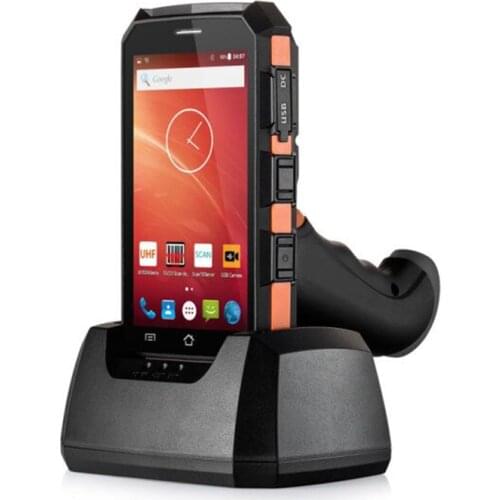 High Quality 5" Tablet Handheld Device Mobile Data Terminal Android 7.0 1D 2D Laser Barcode Scanner 4G 2GB RAM with Pistol Grip