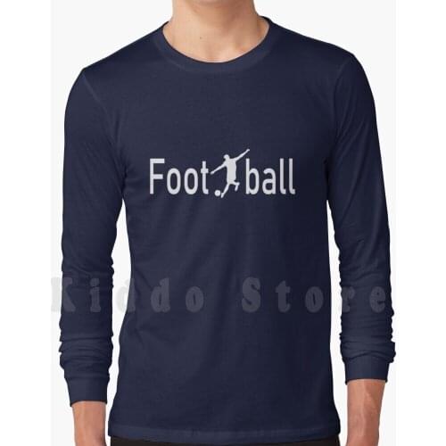 Footballer Hoodie Long Sleeve Soccer Footballer Hobby Kick Kicker Kreisliga Amateur Sports Ballsport Team
