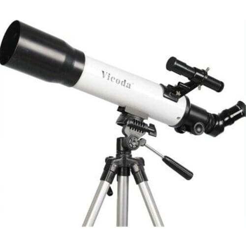Vicoda Stargazing Refractive Optical System Camera Universal Tripod Astronomical Telescope 70500 Student Entry Level V70500