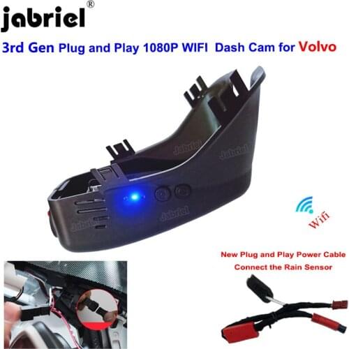 New Plug and Play Wifi Car DVR Dash Cam Driving Recorder EDR for Volvo S60 S80 2012 2015 V40 V60 V70 XC60 XC40 XC70 XC90 S40 S90