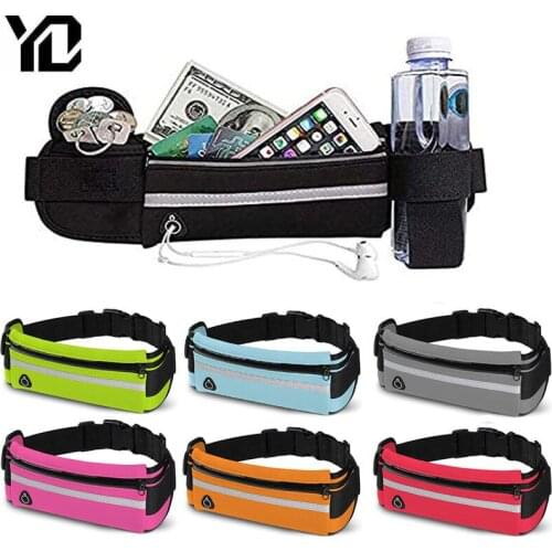 Waterproof Run Waist Belt Bag Men Women Sports Bag Cycling Running Gym Belt Bag Male Bag Waist Bag Sports Fanny Pack Jogging Bag