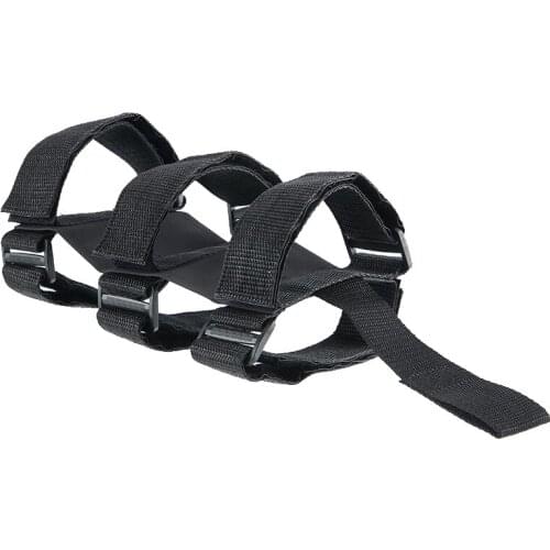 1pc Black Nylon Roll Bar Fire Extinguisher Holder Adjustable Support Belt Save Time Energy For Off Road SUV Parts Accessories