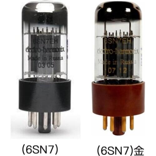 1PCS Gold foot new Russian EH 6SN7/6N8P/CV181/ECC32/6H8C/5692 tube