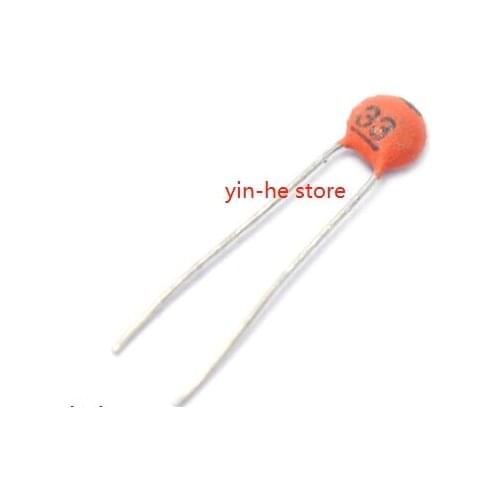 Ceramics capacitor 33 pf 33 p 50 v disk ceramic dielectric capacitors 100PCS
