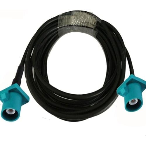2m 3m 5m 10m Fakra Z Male to Fakra Z male RF connector GPS Antenna RG58 50-3 Coaxial Coax Cable 50ohm