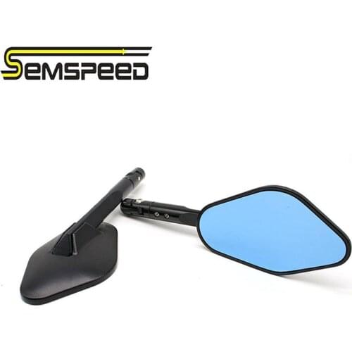 2Pcs/Pair Motorcycle Mirror Scooter Mirrors E-Bike Rearview Mirrors Electrombile Back Side Convex Mirror 8/10mm CNC Side Mirrors