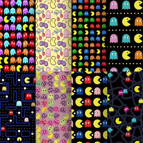 20*33cm Cartoon Faux Synthetic Leather Fabric For Bow-knot Bags Wallet Earring Phone Case Scrapbook DIY,1Yc16471