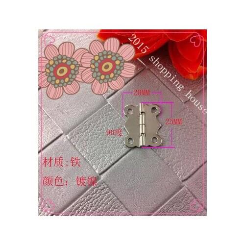 A01 Antique wooden decorative butterfly hinge special gift box tea packing box hinge 180 degrees small box hinges