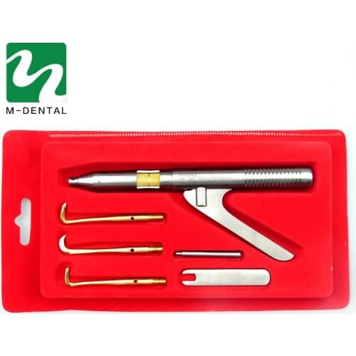1 Set Stainless Steel Automatic Crown Remover Gun for New Dental Lab Equipment Dental Material Set Free Shipping