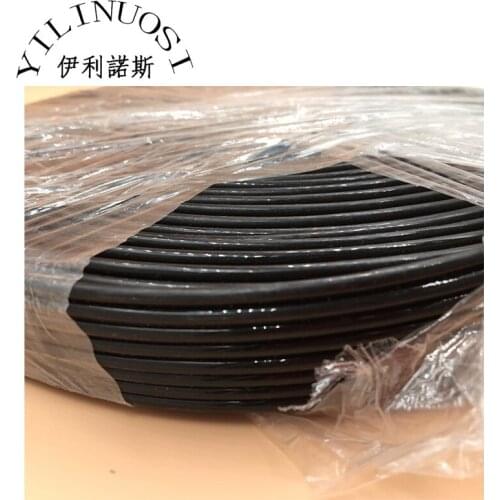 Black 8 line solvent UV ink tube 4.2mm*2.8mm Inkjet printers
