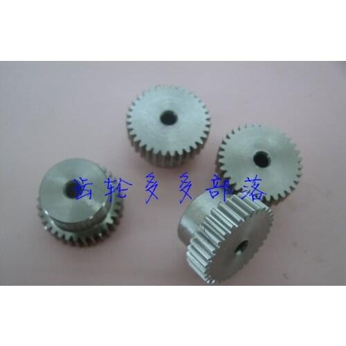 Stainless Steel Cylindrical Straight Gear 0.5 Mode 41 Teeth 42 Teeth 48 Teeth 50 Teeth 54 Teeth 58 Teeth 60 Teeth Gear Set