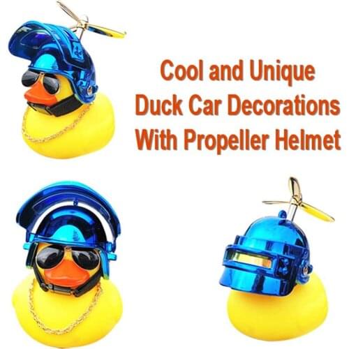 Yellow Duck Children Toy Cycling Silicone Cartoon Adjustable Band Riding Road Bike Bicycle Head Light Duck Shape With Bell
