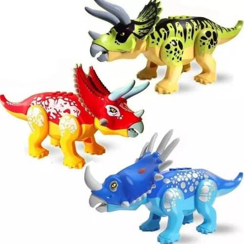 Dinosaurs World Tyrannosaurus Pterosaurs Rex Figures Bricks Toy Assemble Dinosaur Building Blocks figure Model Toys for Children