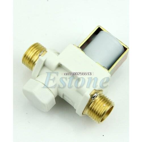 Electric Solenoid Valve 1/2" For Water Air N/C Normally Closed AC 220V