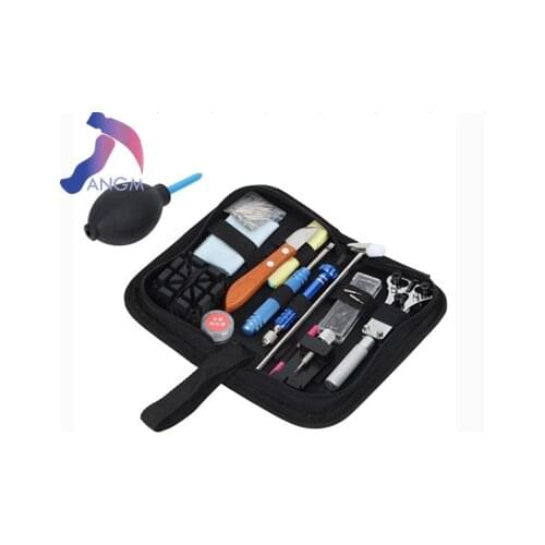 122pc Watches tools, watches with regulators, maintenance, watch repair tool kit, adjustable rear lid bottle opener horlogerie