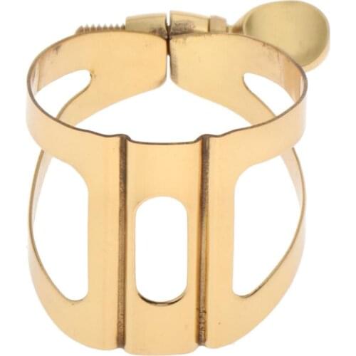 Compact Durable Ligature Fastener for Bass Clarinet Mouthpiece for Beginners