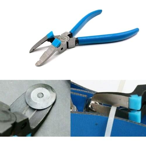 Mutipurpose Cutting Pliers,Diagonal Stainless Steel Car Trim Puller Plier Car Panel Puller Clip Pry Plastic Rivets Fastener Tool