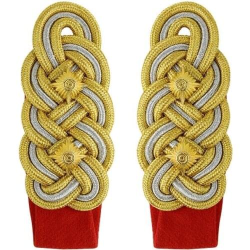 PAIR WWII GERMAN HEER LIEUTENANT GENERAL SHOULDER BOARDS INSIGNIA