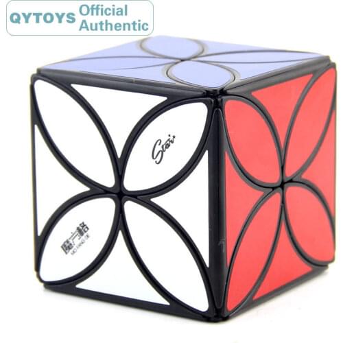 QiYi MoFangGe Clover Magic Cube XMD 4 Leaf Cubo Magico Professional Speed Neo Cube Puzzle Kostka Antistress Toys