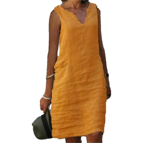 Plus Size Women Beach Dress Fashion V-neck All-match Stretchy Sundress Casual Summer Women Long Dresses Party Robe Femme