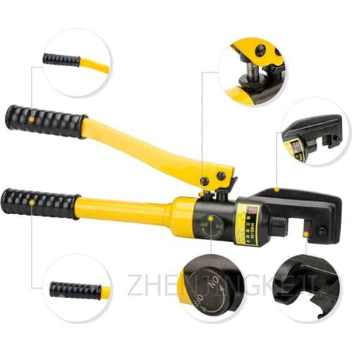 Manual Hydraulic Rebar Shears Titanium Steel Rebar Cutter Portable Open Type Cutter Head High-strength Blade Cutting Tools