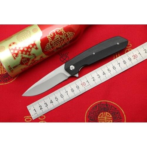 LOVOCOO #CR#KT 6920 folding knife 9CR18MOV blade G10 handle Outdoor Hunting Camping Hiking Survival Kitchen Pocket EDC Tools
