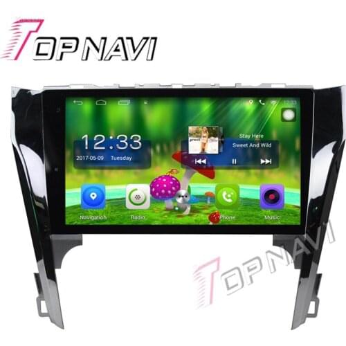 Topnavi 10.1'' Quad Core Android 6.0 Car GPS Navigation For TOYOTA Camry 2012 Radio Audio Multimedia Stereo Without DVD