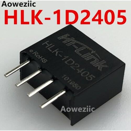 1Pcs/Lot HLK-1D2405 24V To 5V 200MA1W Stepdown Module DC DC Manufacturer Replace B2405S-1W