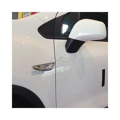 2014-2016 Chrome Side Light Cover Trim Side Turn lights Cover for Chevrolet TRAX