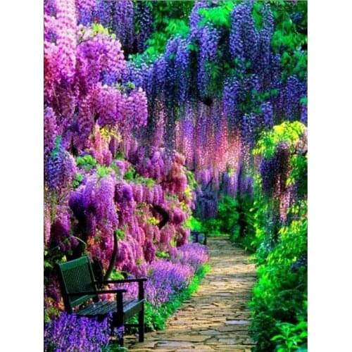 5D DIY Diamond Painting Landscape Round/Square Diamond Embroidery Forest Picture Of Rhinestones Diamond Mosaic Tree