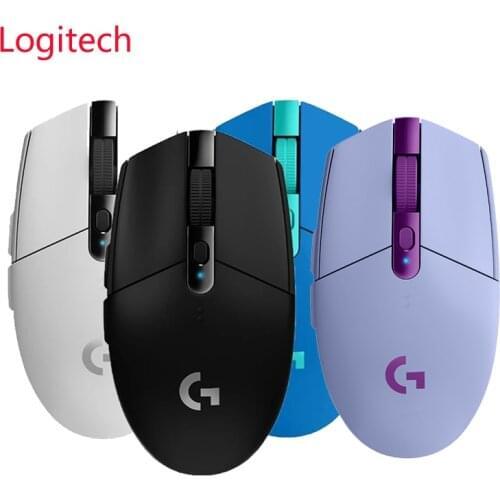 Logitech G304 Wireless Mouse 6 Programmable Buttons USB Wireless Mouse HERO Sensor 12000DPI Adjustable Gaming Optical Mice Logi