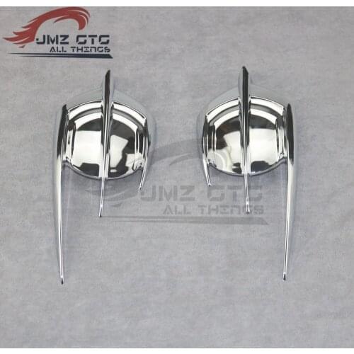 For HONDA Goldwing GL1800 2012 2013 2014 2015 2016 2017 ABS Plastic Chrome Motorbike Front sand board decorative cover